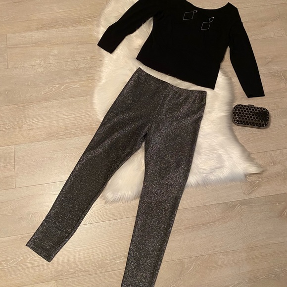 SXY Glitter Flare Leg Pants - Picture 2 of 2